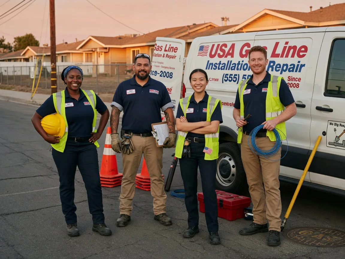 Gas Line Installation company in State Line, IN